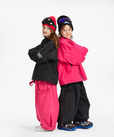DOOREK Children's 3L Ski Suit Set, Winter Warmth, Waterproof and Windproof Outdoor Gear for Boys and Girls