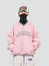 Doorek Unisex V-Neck Fleece Jacket | Warm & Breathable Ski Pullover