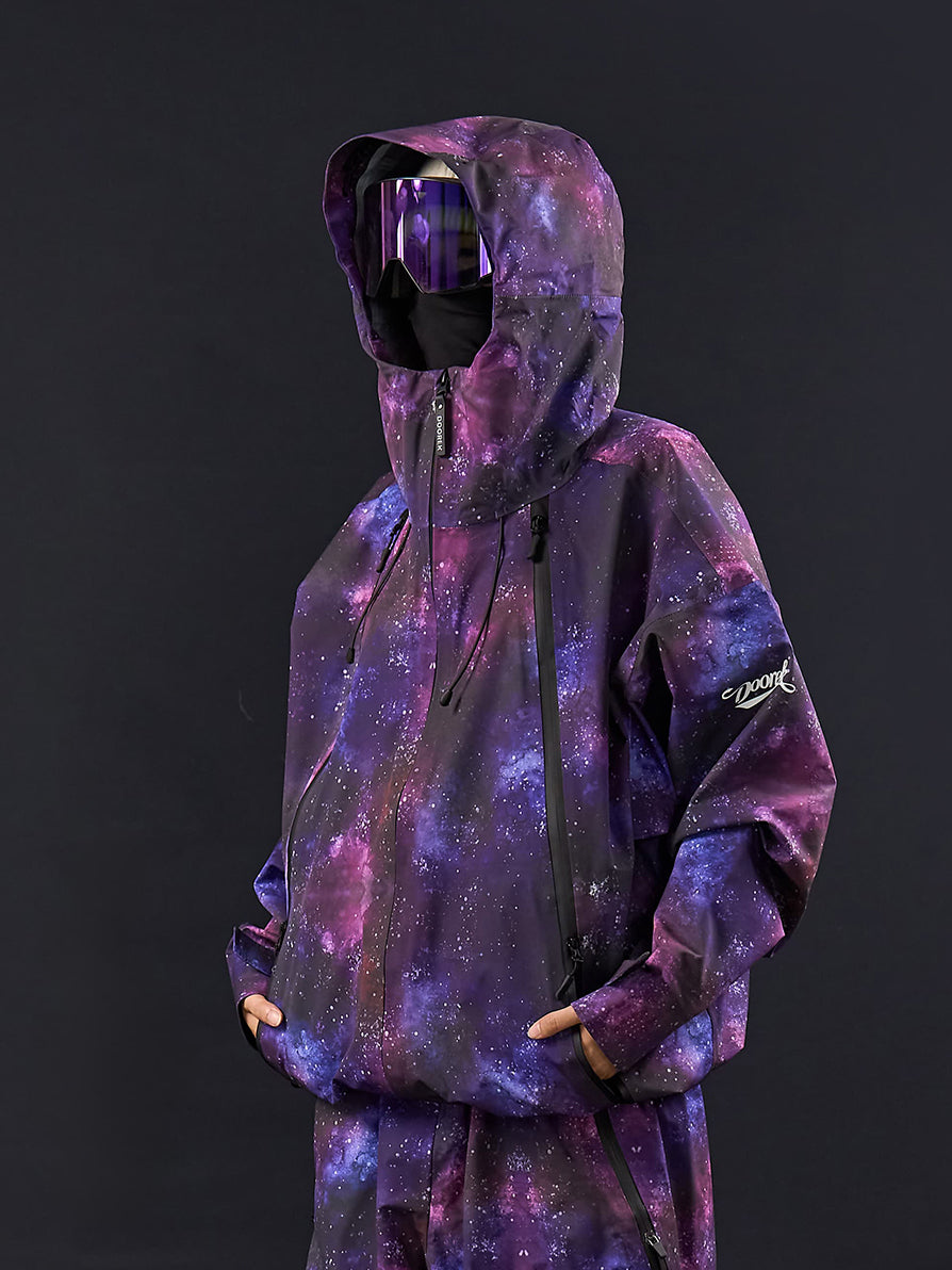 Doorek EP Series 3L Galaxy Flow Baggy Ski Jacket - Unisex
