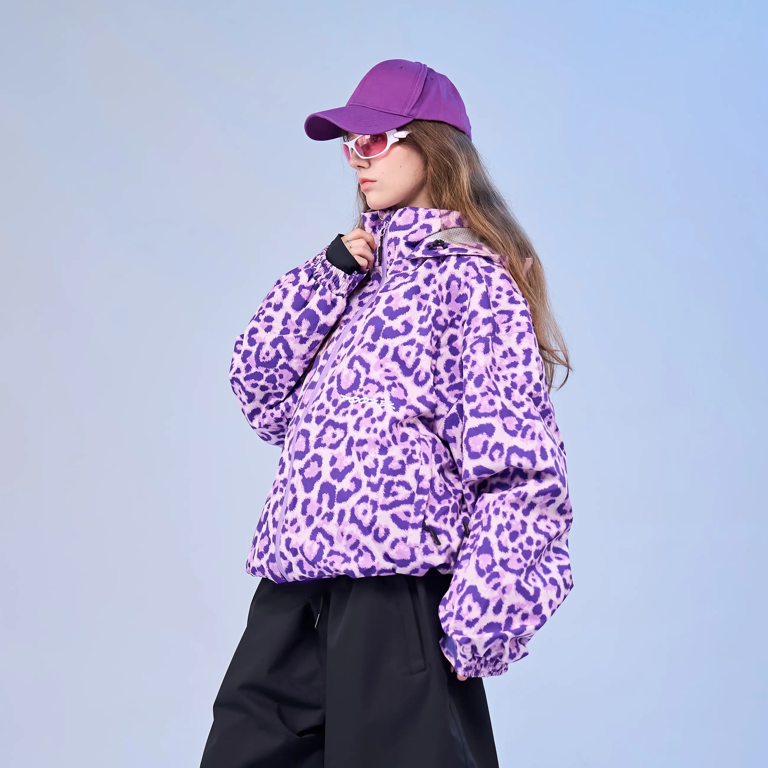 Doorek Vandal Baggy Snow Jacket – Violet Ski Jacket for Men & Women Doorek Vandal Baggy Snow Jacket – Violet Ski Jacket for Men & Women
