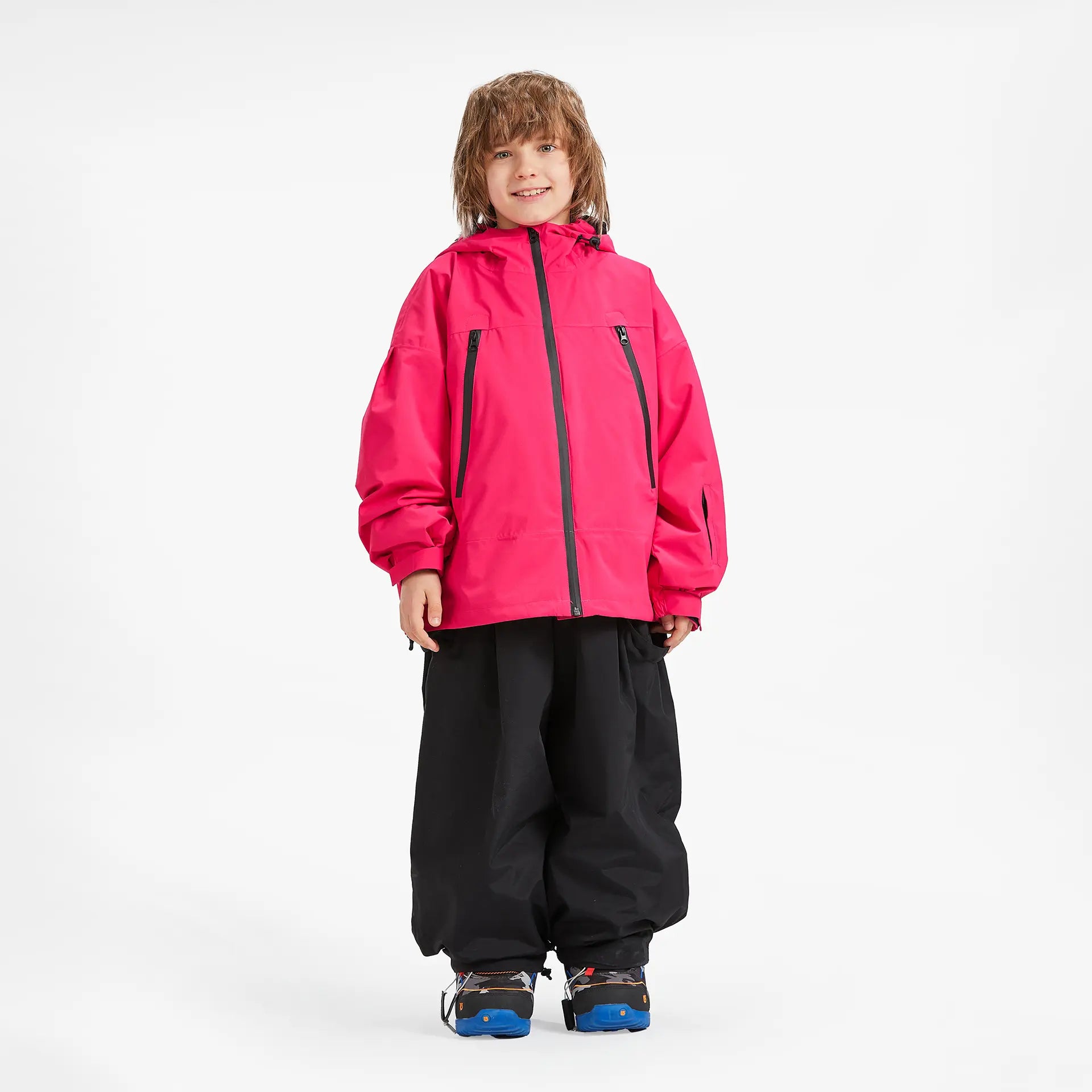 Completo da sci DOOREK per bambini, 3L, caldo invernale, impermeabile e antivento, per ragazzi e ragazze