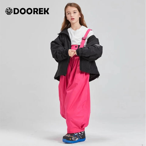 DOOREK Children's 3L Ski Suit Set, Winter Warmth, Waterproof and Windproof Outdoor Gear for Boys and Girls