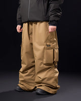 DOOREK 3L Tech Ski Pants – Triple-Proof, Baggy Cargo Fit, Unisex Freestyle