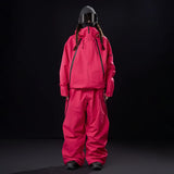 DOOREK Unisex 3L Technical Hardshell Ski Set - Professional 3-Layer Waterproof Jacket & Pants for All-Mountain