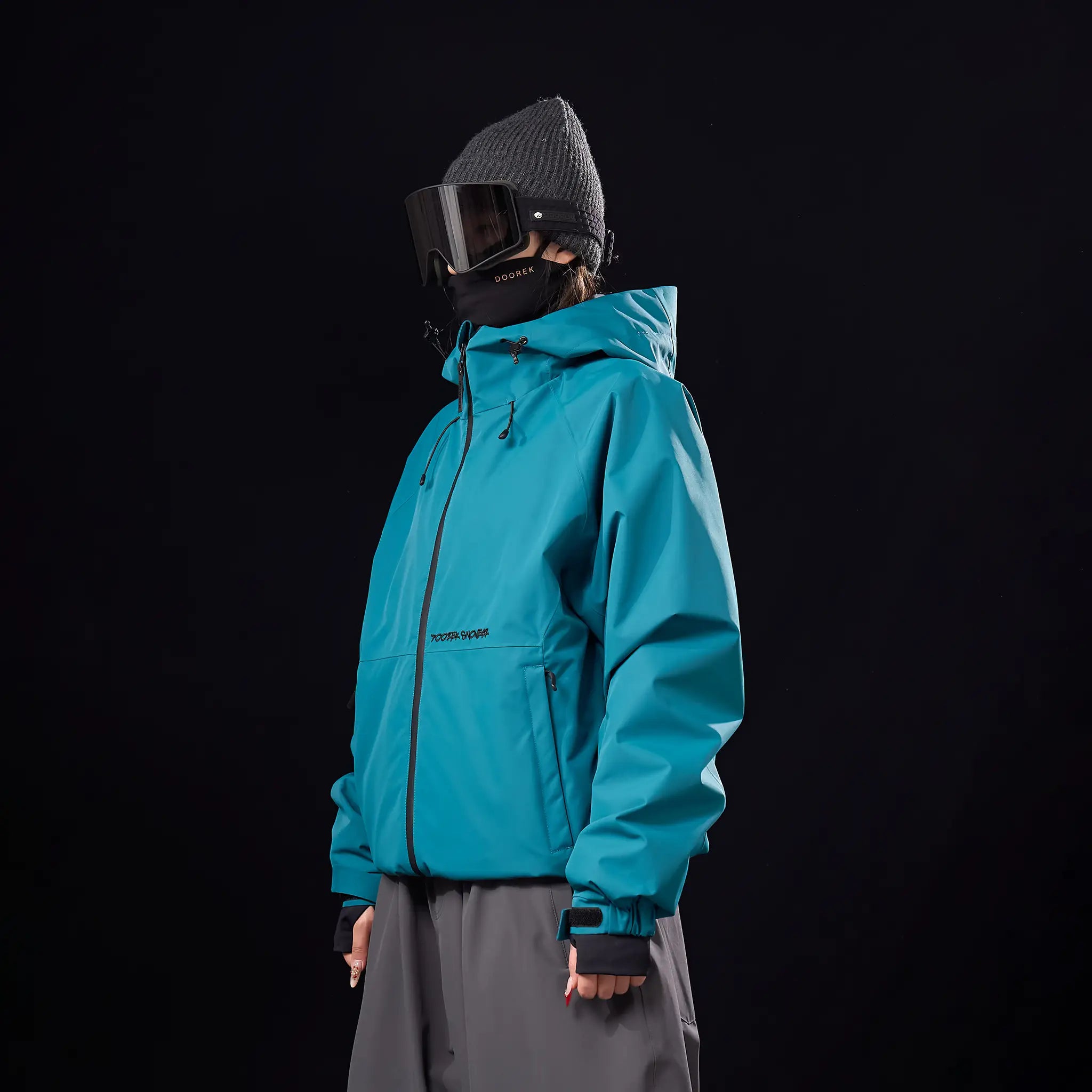 doorek スノージャケット Doorek Unisex 3L Baggy Realm Down Ski Jacket