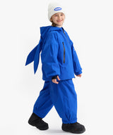 DOOREK Children's 3L Ski Suit for Boys and Girls, Single Board Ski Jacket, Outdoor Thickened, Insulated, Waterproof Snow Suit