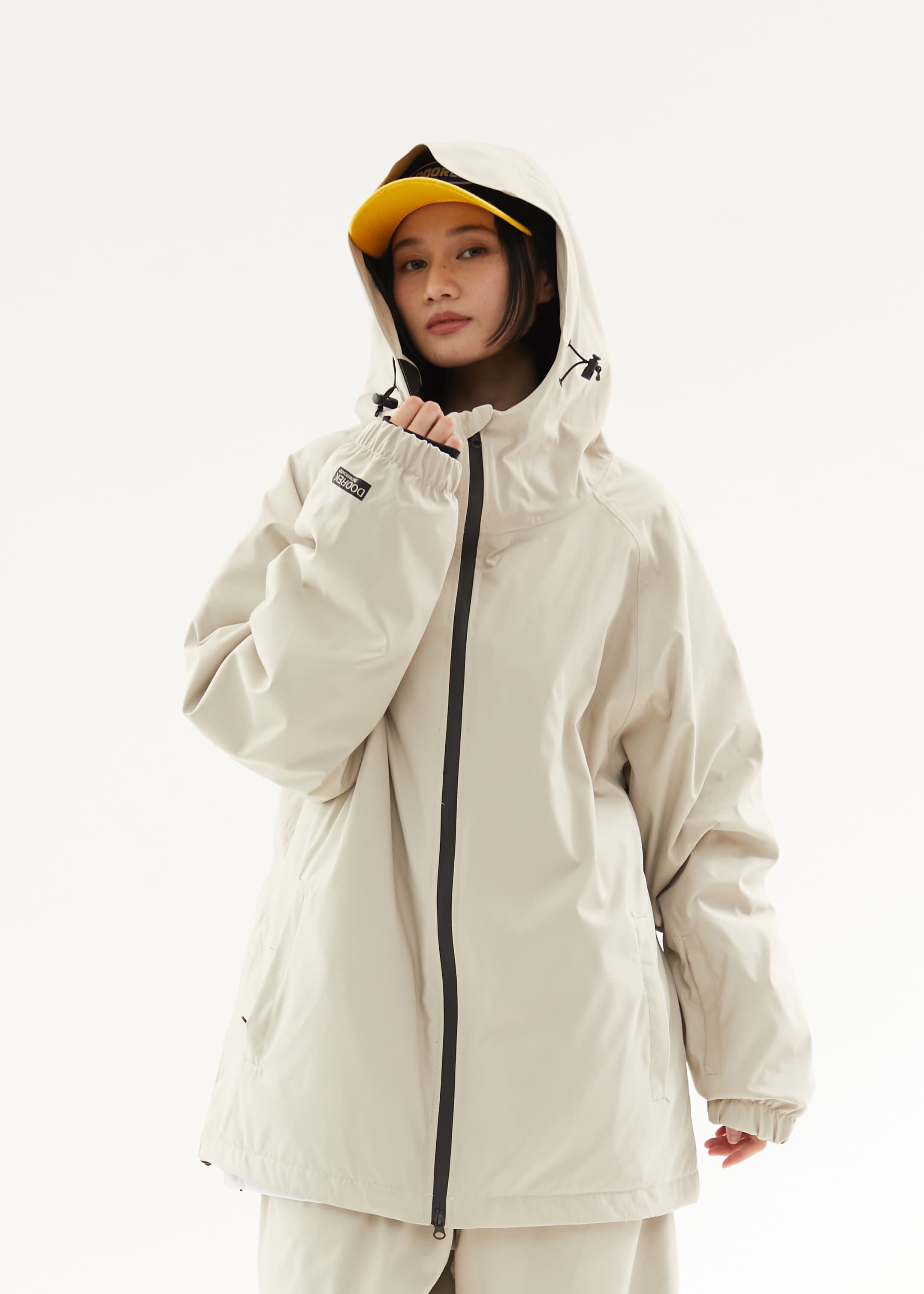 DOOREK New Single Board Double Board Ski Jacket for Men's and Women's Loose fit. Windproof. Waterproof. All-day comfort.