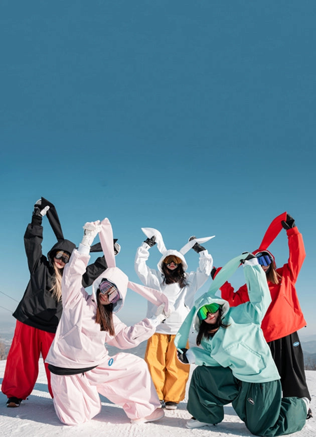 【新品】 DOOREK ユニセックス スノーボードウェア スーパーバギー ピンク doorek-pants-black-doorek-