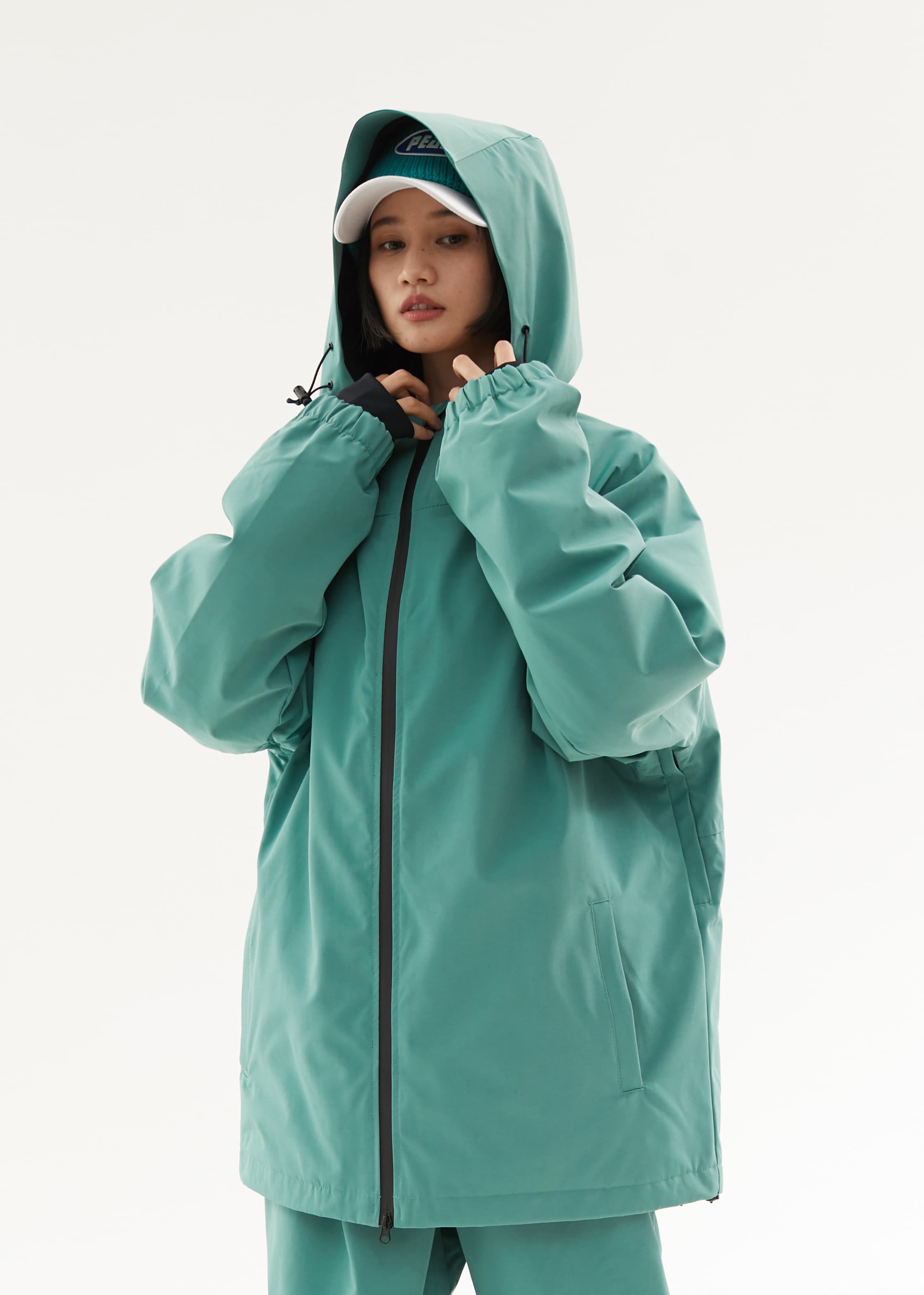 DOOREK New Single Board Double Board Ski Jacket for Men's and Women's Loose fit. Windproof. Waterproof. All-day comfort.