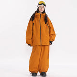 DOOREK Parent Child Family Ski Set 3L Ski Suit Single Board Ski Suit Outdoor Thickened and Waterproof