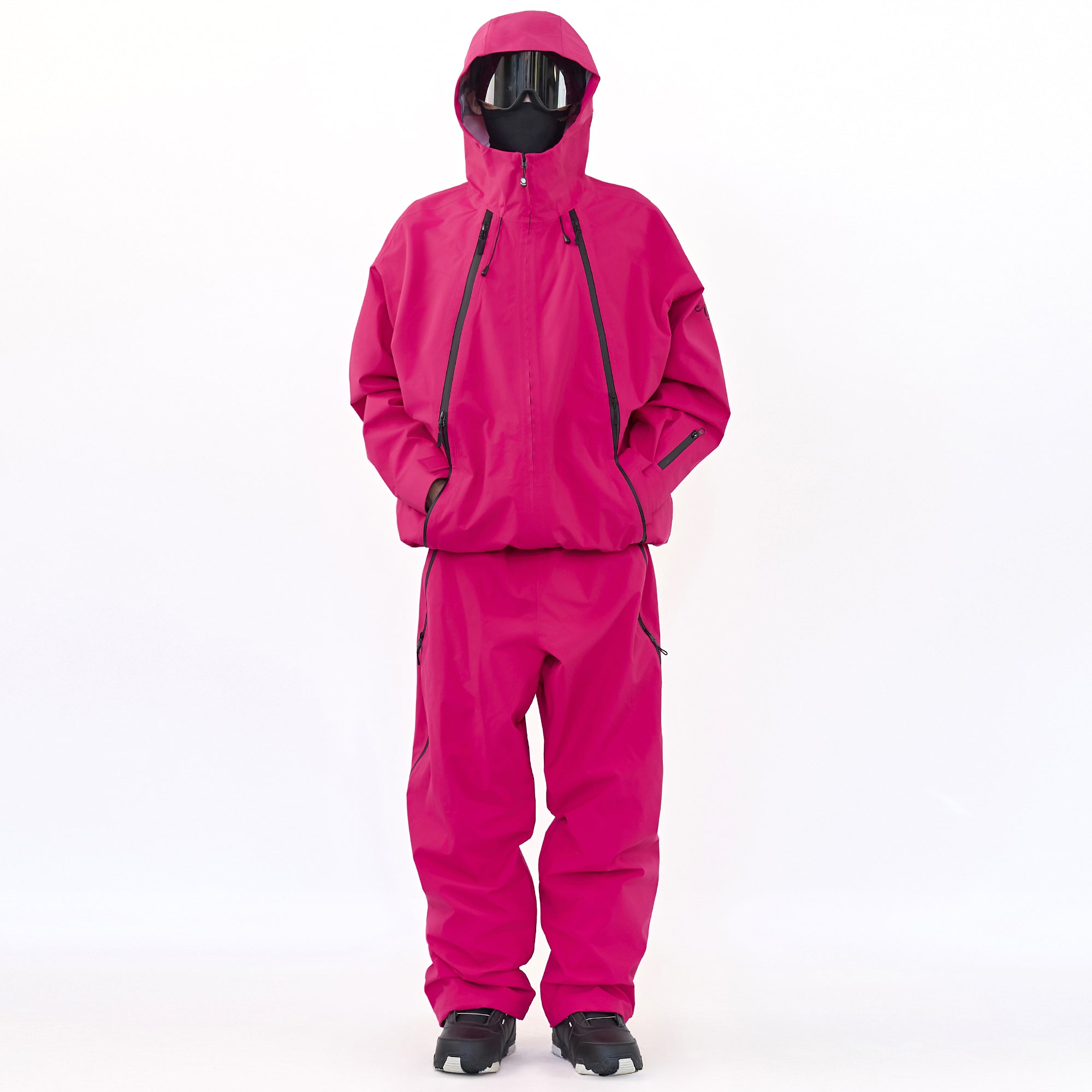 【DOOREK】Unisex 3L Fabric Hardshell Ski Suit - Waterproof & Breathable, Thermal & Durable, Professional Protection for Ultimate Snow Sports Experience.