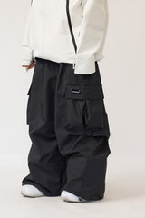 DOOREK 3L Tech Ski Pants Triple-Proof System  Waterproof,Windproof,Breathable  Unisex Freestyle