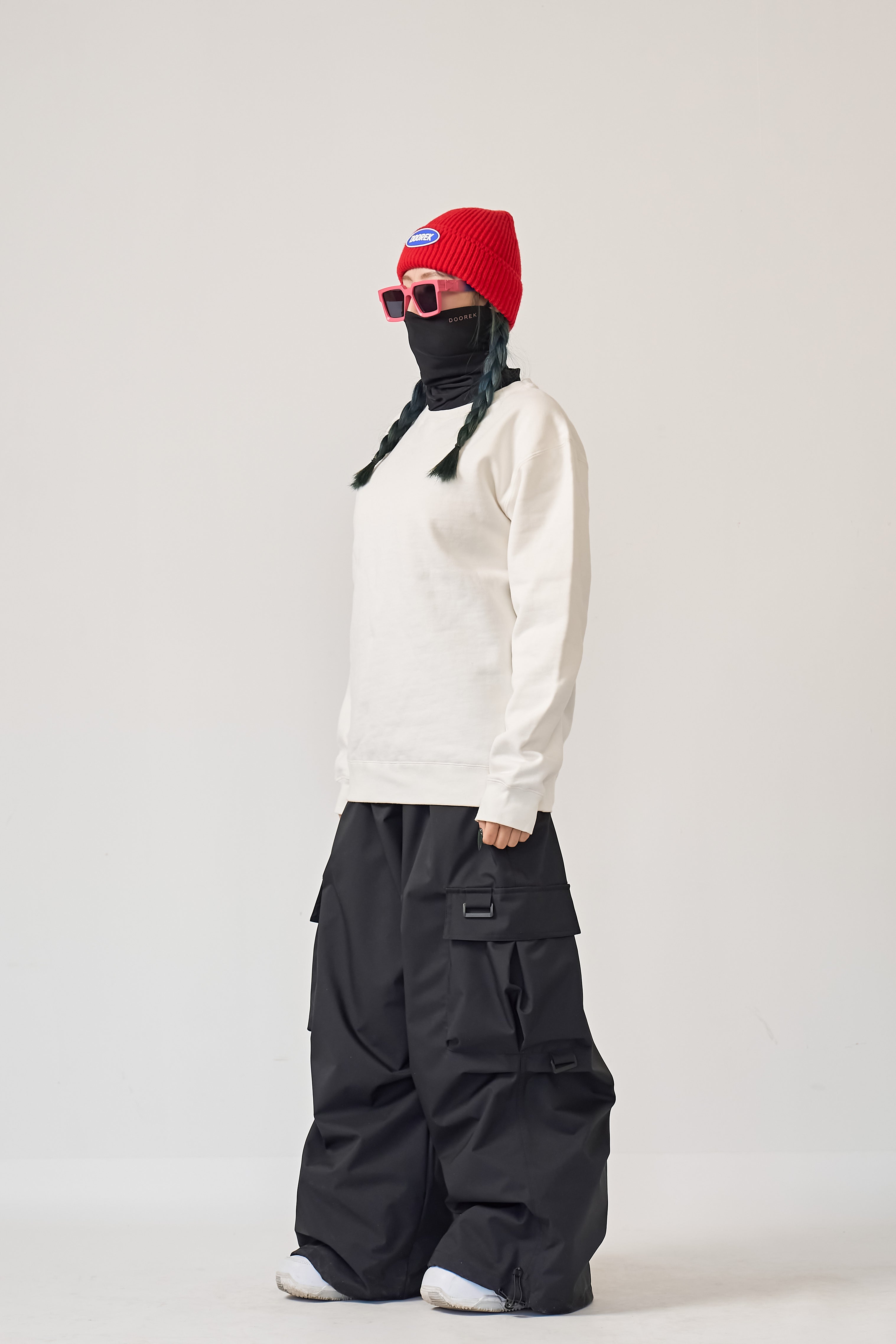 DOOREK 3L Tech Ski Pants Triple-Proof System  Waterproof,Windproof,Breathable  Unisex Freestyle