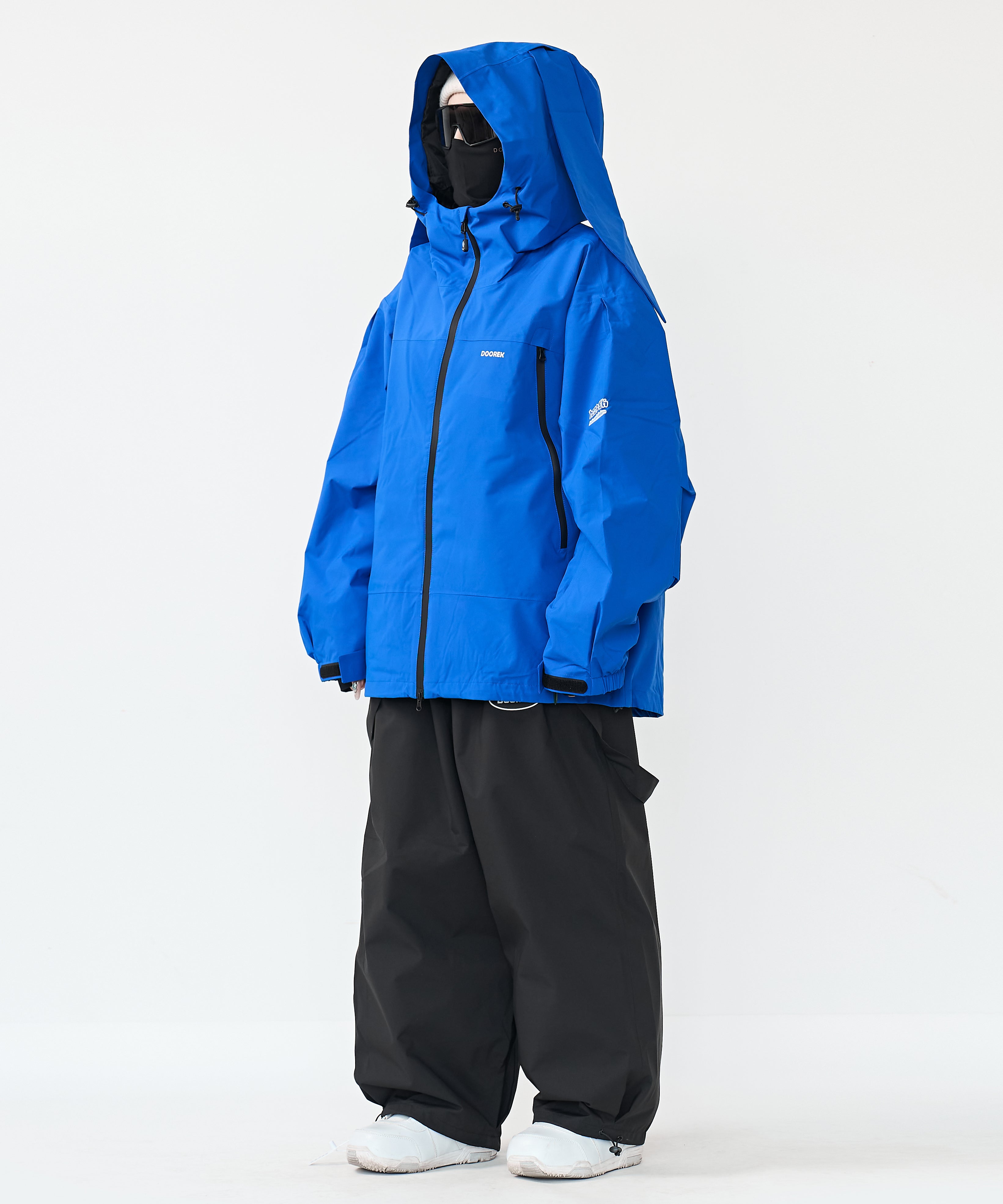 DOOREK Cute Rabbit Ski Top for Women with Cotton Rabbit Ears Skiing Professional Waterproof, Breathable and Warm