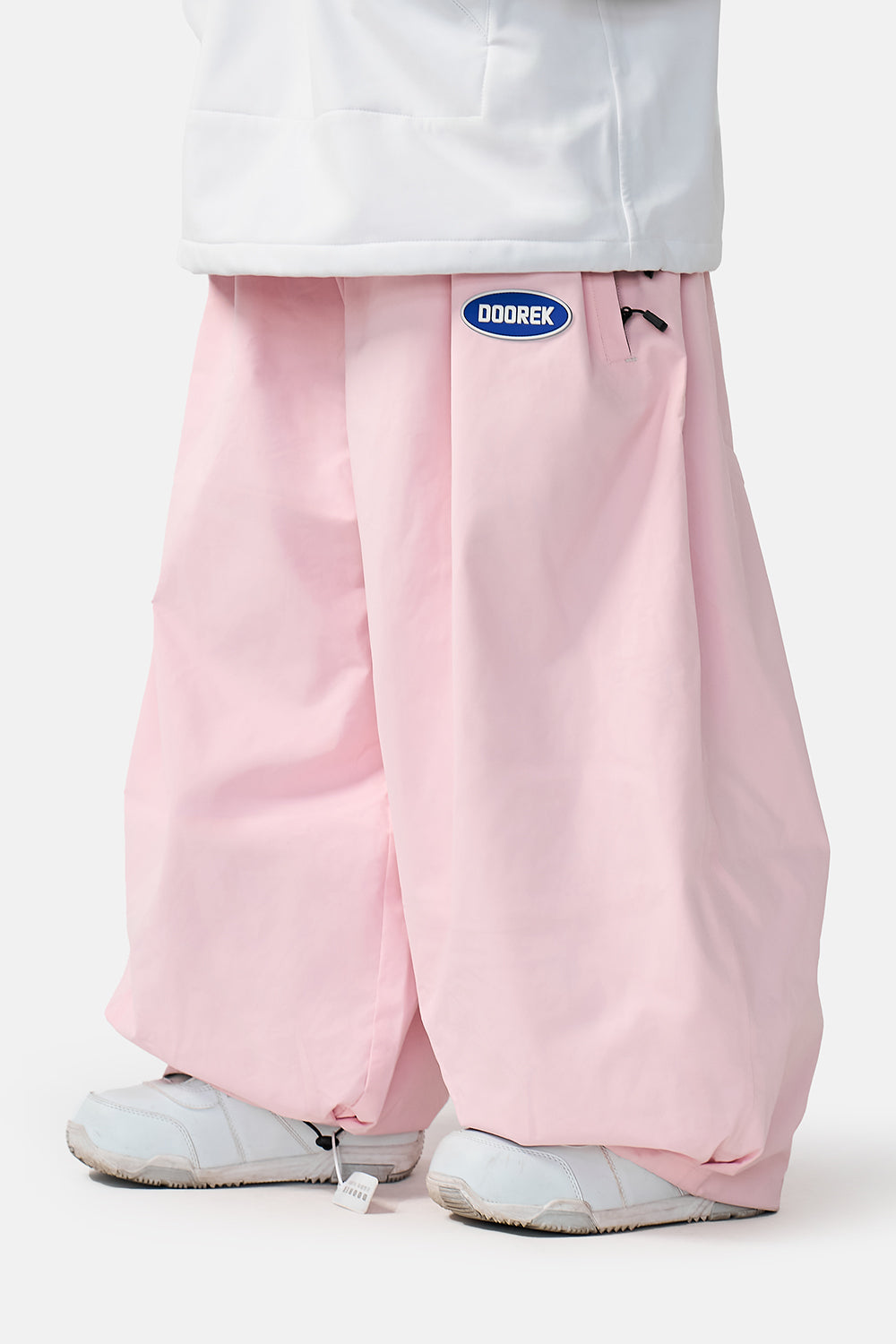 Mushroom Head DOOREK New Loose Fit Single Board American-style Ski Pants, Windproof, Waterproof, Insulated, Freestyle, and Wide Design for Double Boards