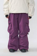 DOOREK 3L Tech Ski Pants Triple-Proof System  Waterproof,Windproof,Breathable  Unisex Freestyle