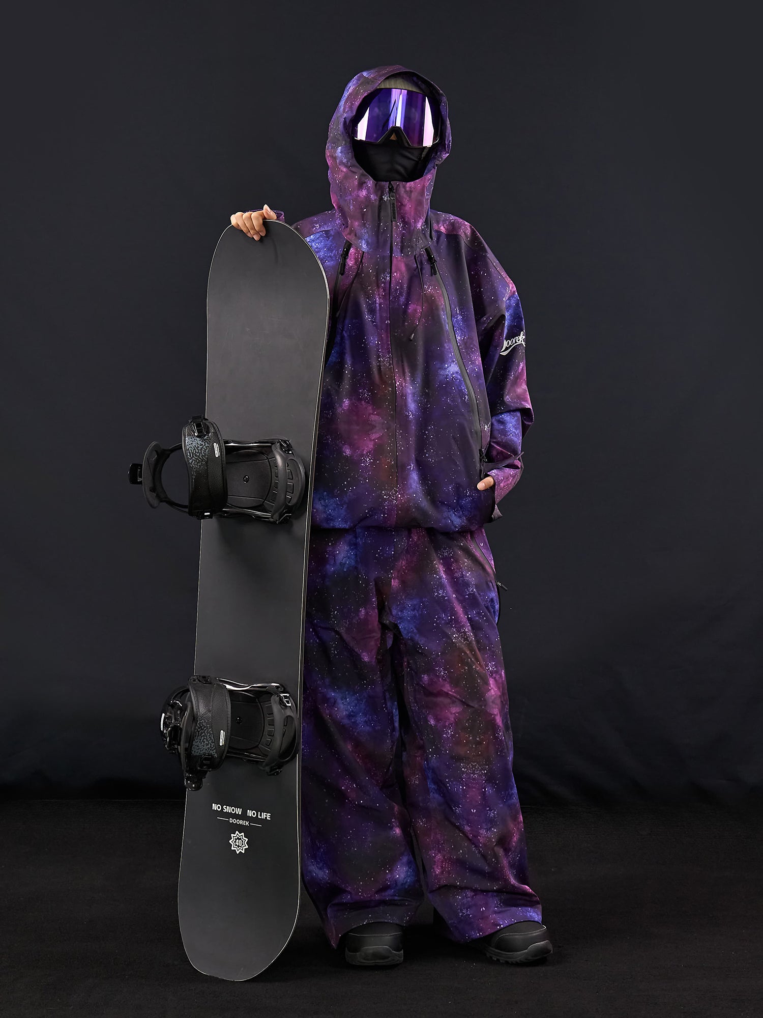 Giacca da sci larga Doorek EP Series 3L Galaxy Flow - Unisex