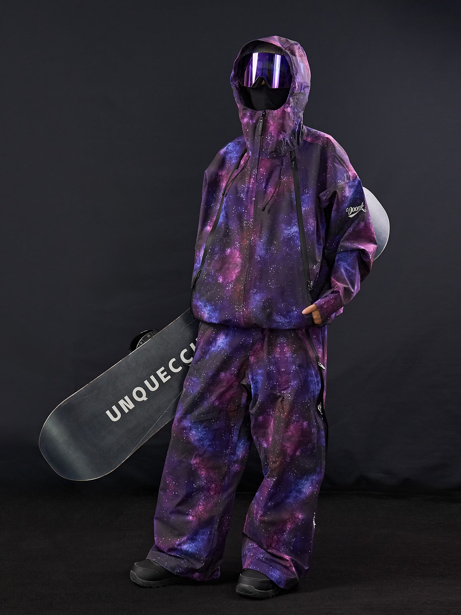 Giacca da sci larga Doorek EP Series 3L Galaxy Flow - Unisex
