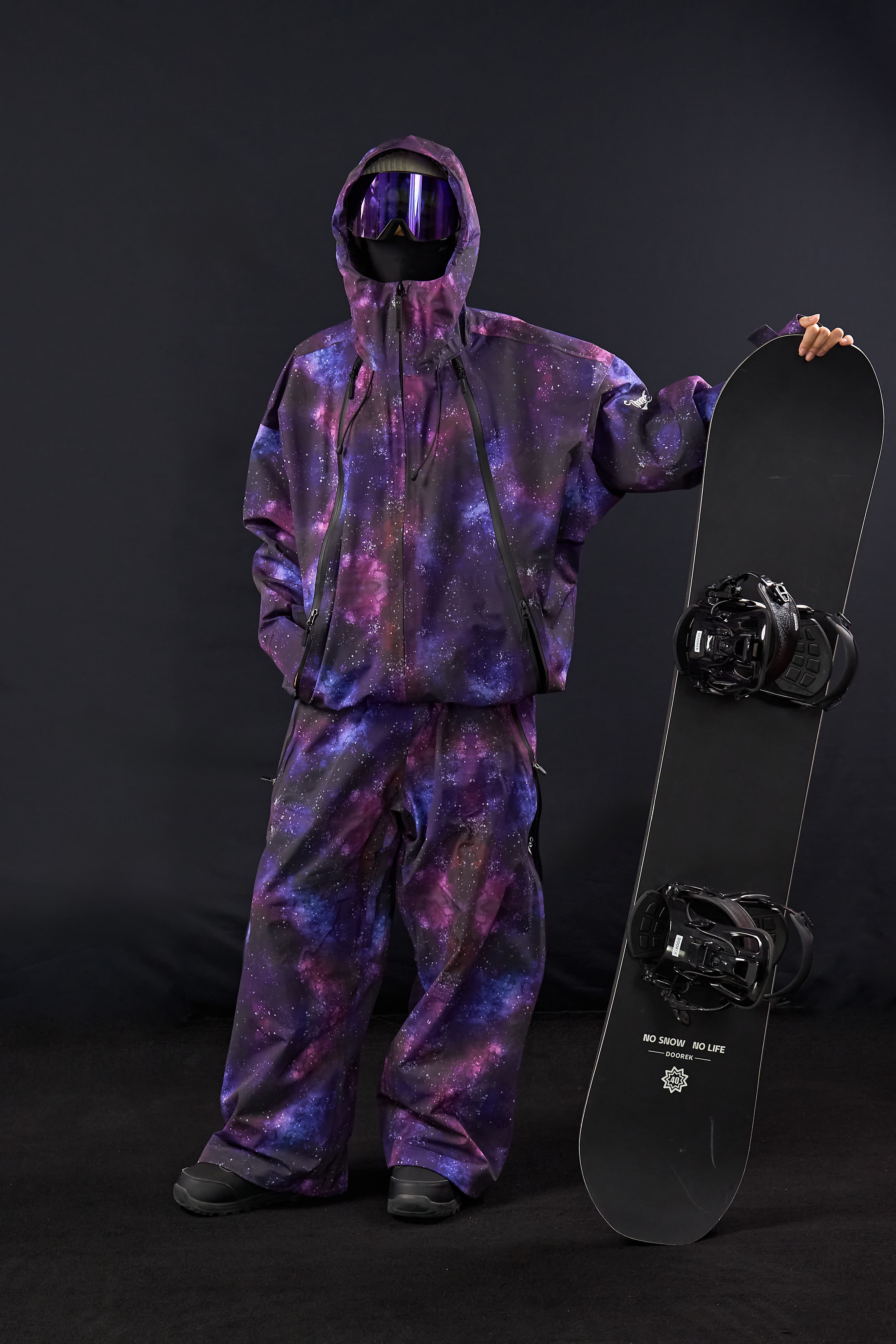 Doorek EP Series 3L Galaxy Flow Baggy Ski Suit - Unisex