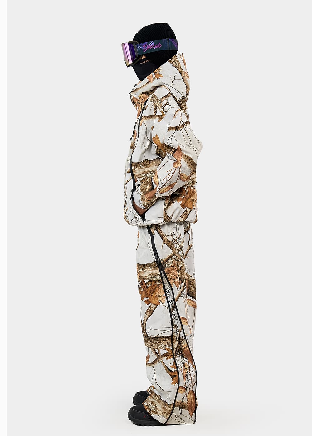 Giacca da sci larga Doorek EP Series 3L Jungle Shell - Unisex 