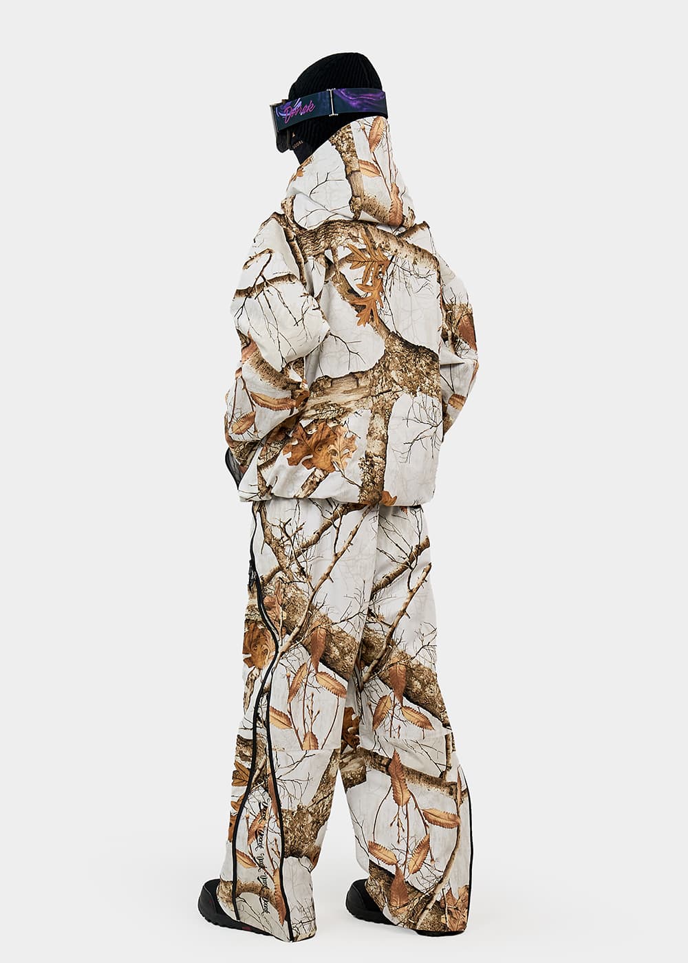 Pantaloni da sci larghi Doorek EP Series 3L Jungle Shell - Unisex 