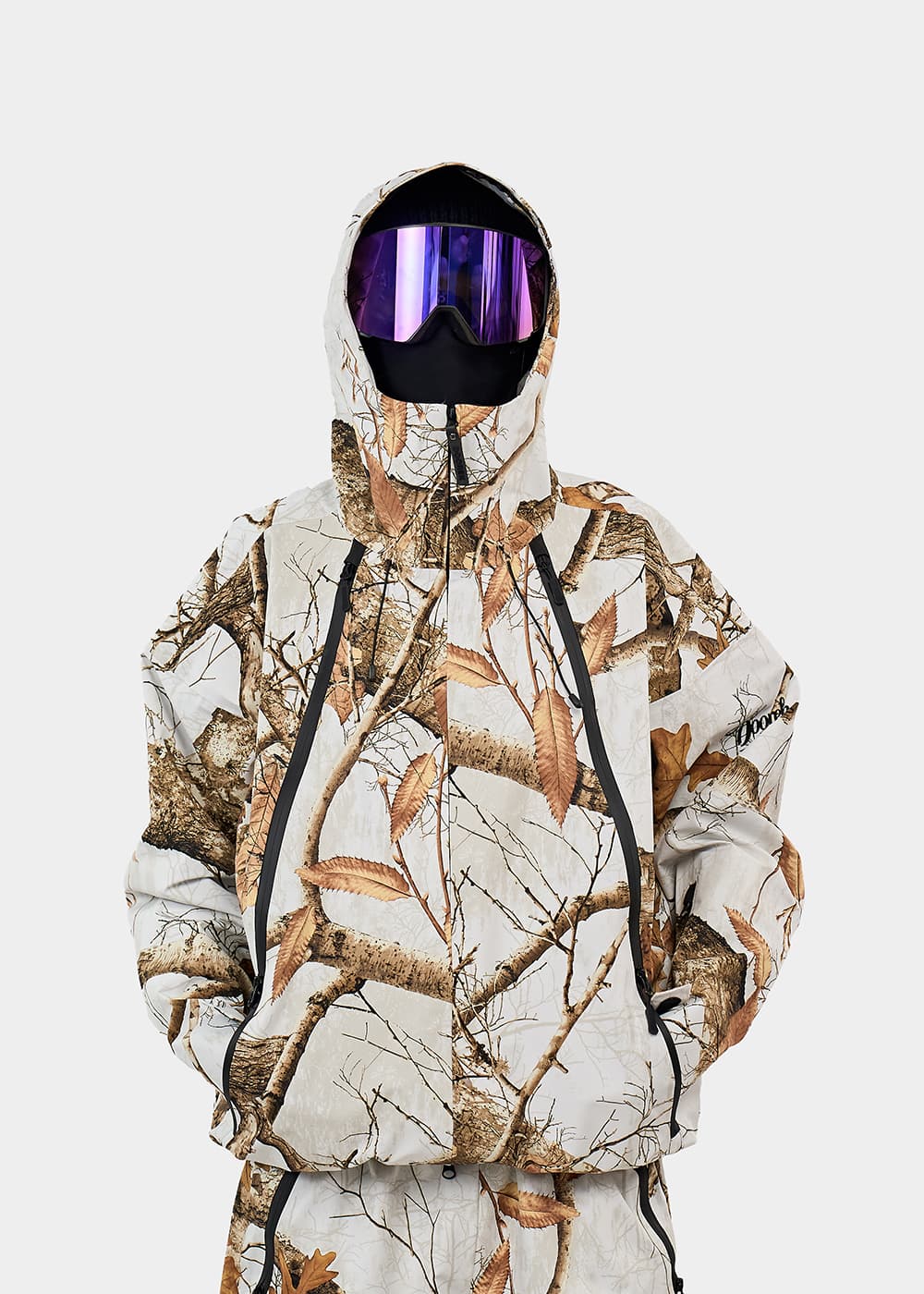 Giacca da sci larga Doorek EP Series 3L Jungle Shell - Unisex 
