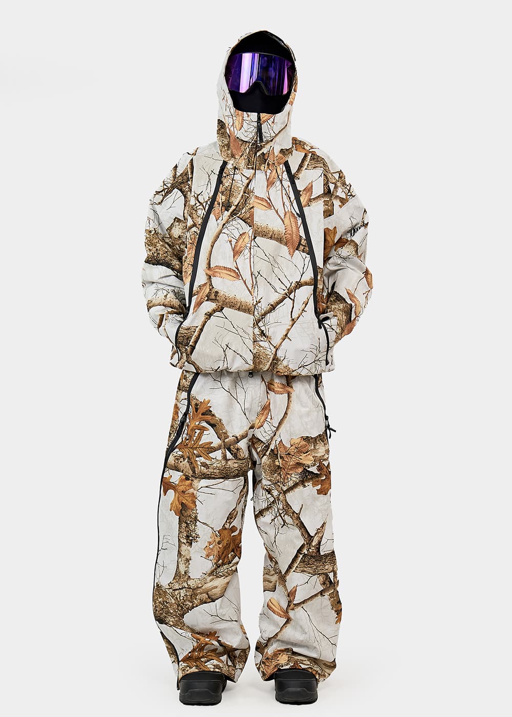 Tuta da sci larga Doorek EP Series 3L Jungle Shell - Unisex 