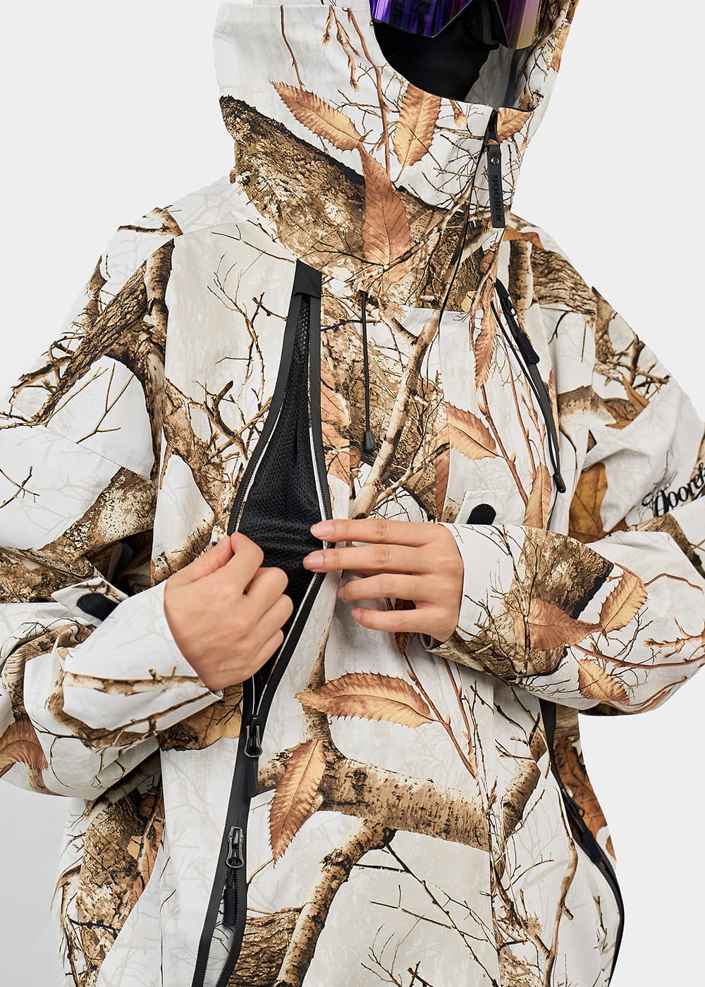 Giacca da sci larga Doorek EP Series 3L Jungle Shell - Unisex 