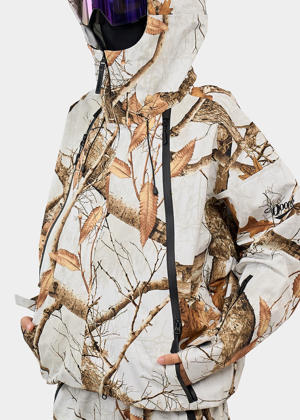 Tuta da sci larga Doorek EP Series 3L Jungle Shell - Unisex 