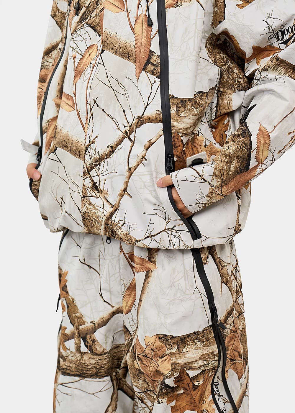 Giacca da sci larga Doorek EP Series 3L Jungle Shell - Unisex 