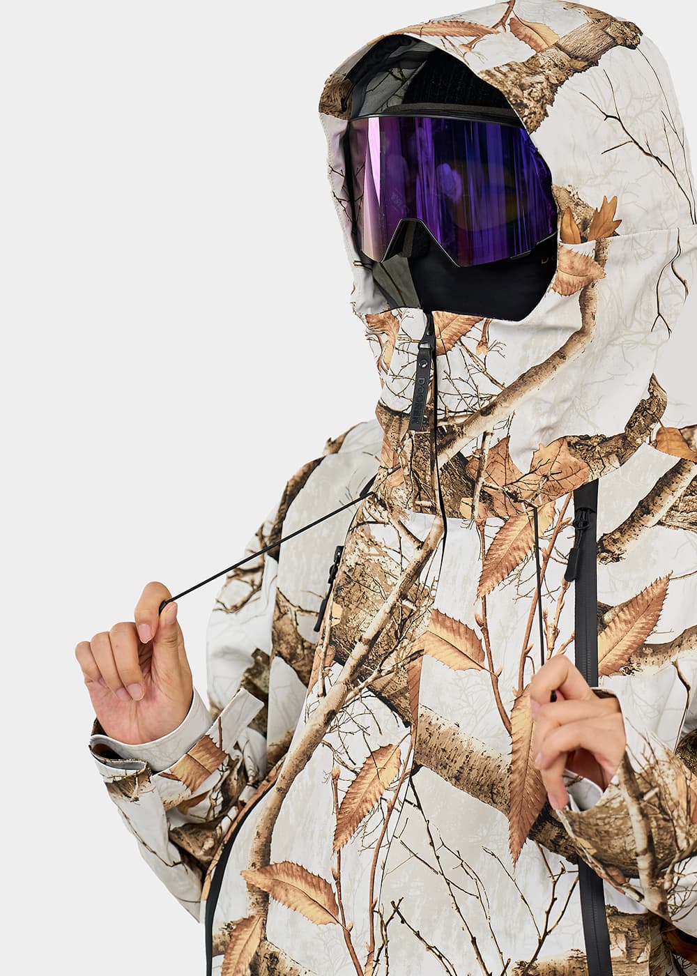 Giacca da sci larga Doorek EP Series 3L Jungle Shell - Unisex 