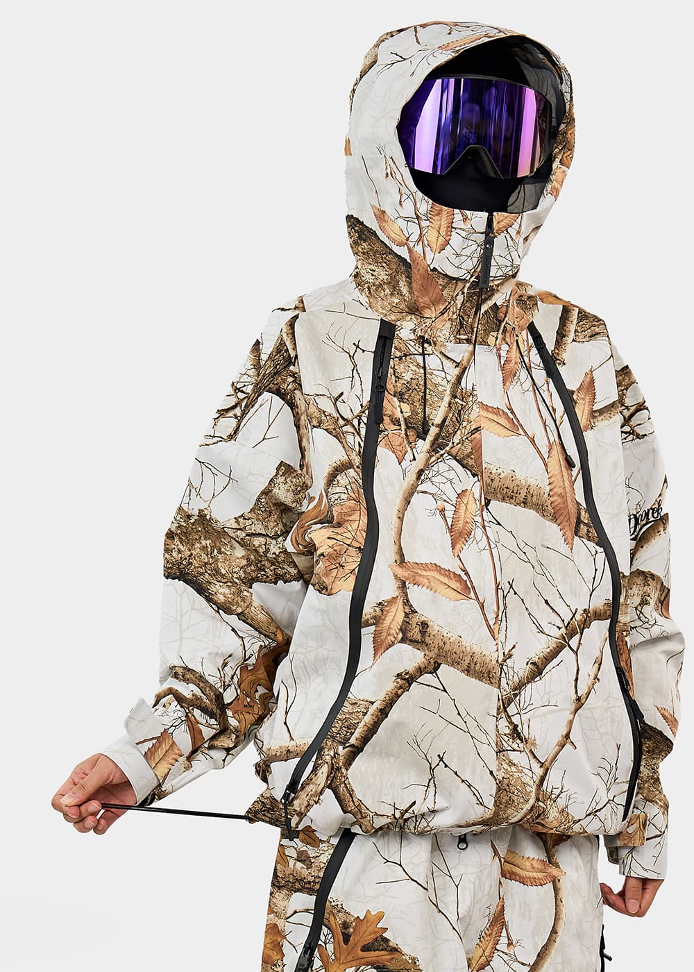 Giacca da sci larga Doorek EP Series 3L Jungle Shell - Unisex 