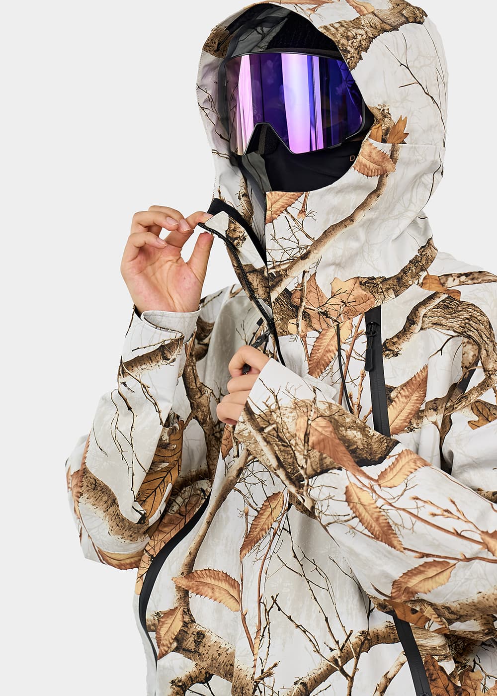 Giacca da sci larga Doorek EP Series 3L Jungle Shell - Unisex 