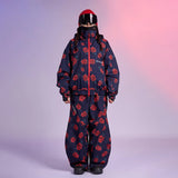 Doorek Rose All-Over Print Ski Suit – Oversized 3L Unisex