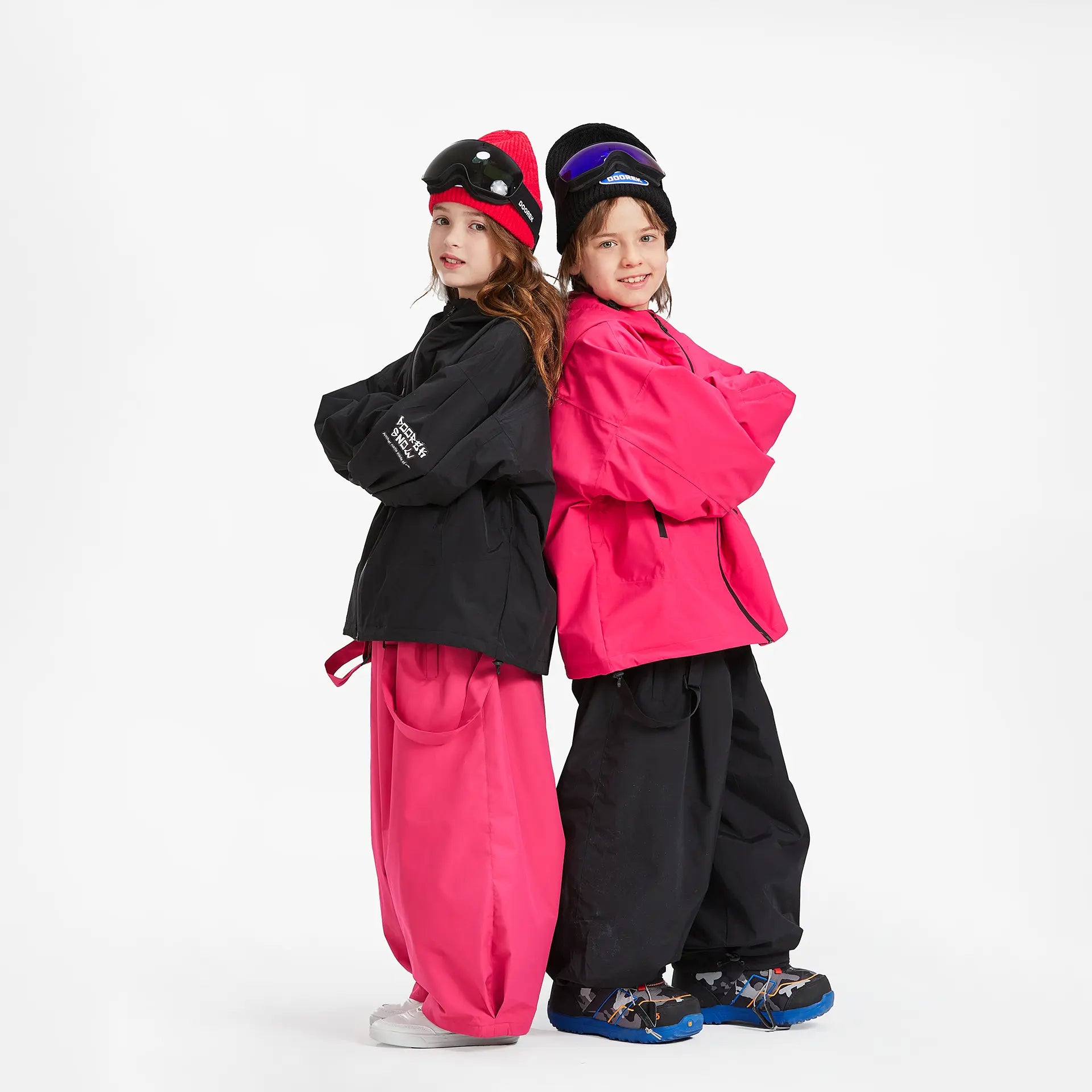 DOOREK Children's 3L Ski Suit Set, Winter Warmth, Waterproof and Windproof Outdoor Gear for Boys and Girls