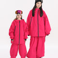 DOOREK Parent Child Family Ski Set 3L Ski Suit Single Board Ski Suit Outdoor Thickened and Waterproof