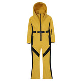 New DOOREK Jumpsuit for Women, Slim Fit and Slimming Effect, Single Board and Double Board Insulation, Waterproof Down Jacket with Belt as a Gift